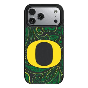 Keyscaper Oregon Ducks Paisley iPhone Magnetic Bump Case