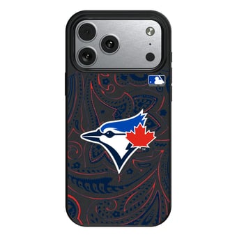 Keyscaper Toronto Blue Jays Paisley iPhone Magnetic Bump Case