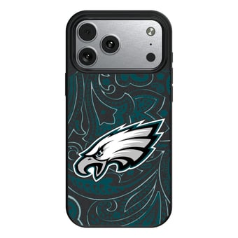 Keyscaper Philadelphia Eagles Paisley iPhone Magnetic Bump Case