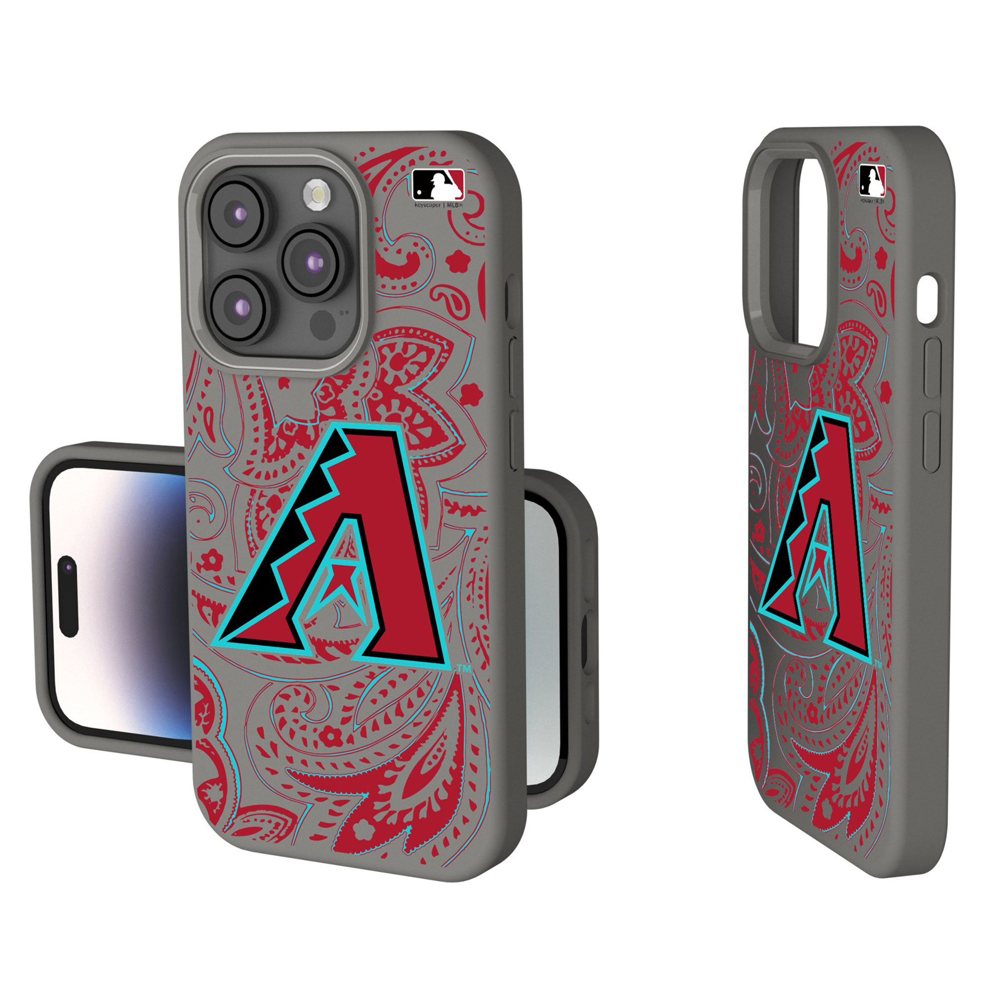 Arizona Diamondbacks Paisley iPhone Soft Touch Case