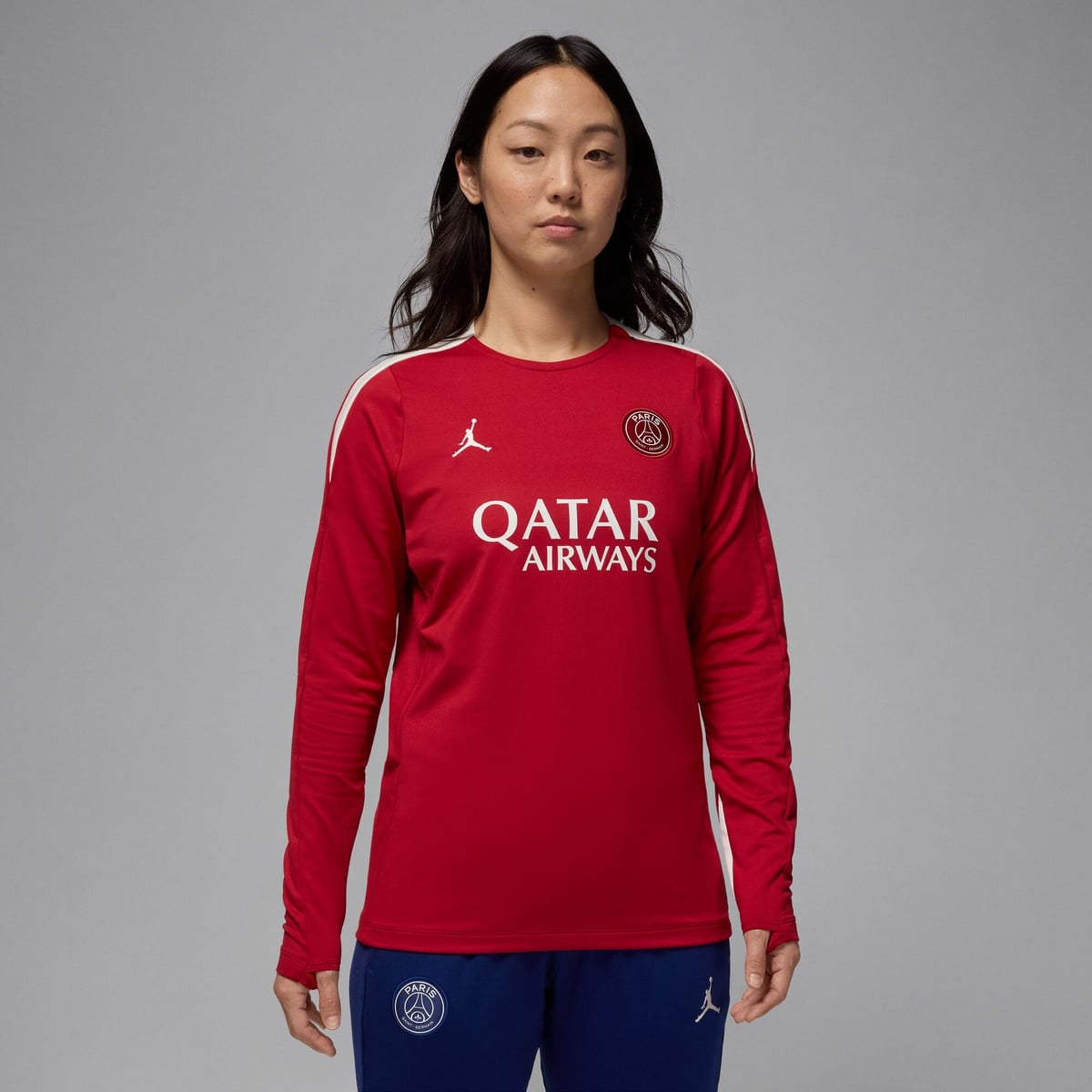 Sweat PSG Jordan Strike - Jordan Rouge - Femme
