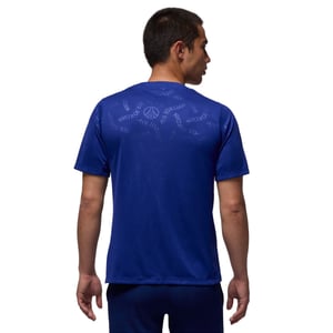 Maillot Pre-Match PSG Jordan Dri-FIT Fourth 24/25 - Bleu, vue 4