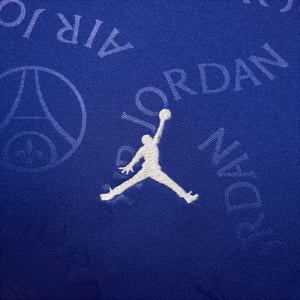 Maillot Pre-Match PSG Jordan Dri-FIT Fourth 24/25 - Bleu, vue 5
