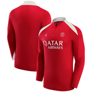 Haut d'entraînement PSG Jordan Strike Dri-FIT Fourth 24/25 - Rouge, vue 2