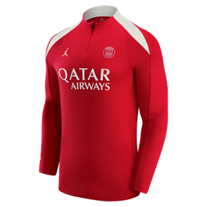 Haut d'entraînement PSG Jordan Strike Dri-FIT Fourth 24/25 - Rouge, vue 3