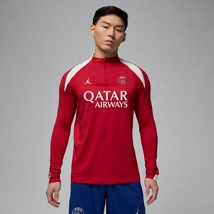 Haut d'entraînement PSG Jordan Strike Dri-FIT Fourth 24/25 - Rouge, vue 5