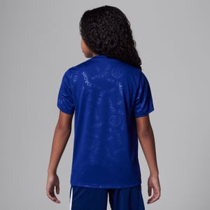Maillot Pre-Match PSG Jordan Dri-FIT Fourth 24/25 - Bleu - Enfant, vue 3