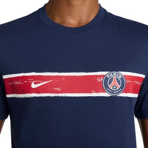 T-Shirt PSG Nike Heritage - Bleu, vue 4