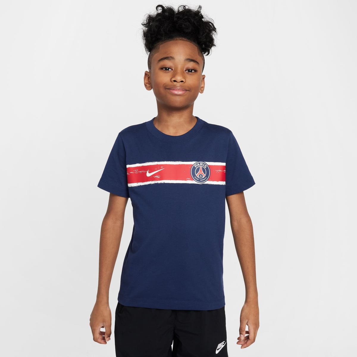 T-Shirt PSG Nike Heritage - Bleu - Enfant