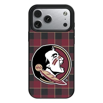 Keyscaper Florida State Seminoles Plaid Magnetic Bump iPhone Case