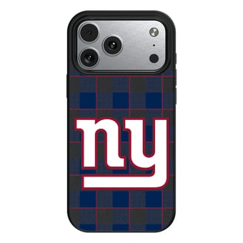 Keyscaper New York Giants Plaid Magnetic Bump iPhone Case