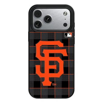 Keyscaper San Francisco Giants Plaid Magnetic Bump iPhone Case