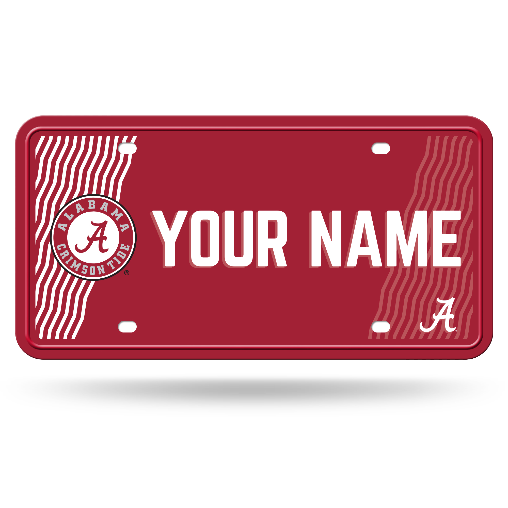 Alabama Crimson Tide 6" x 12" Personalized License Plate