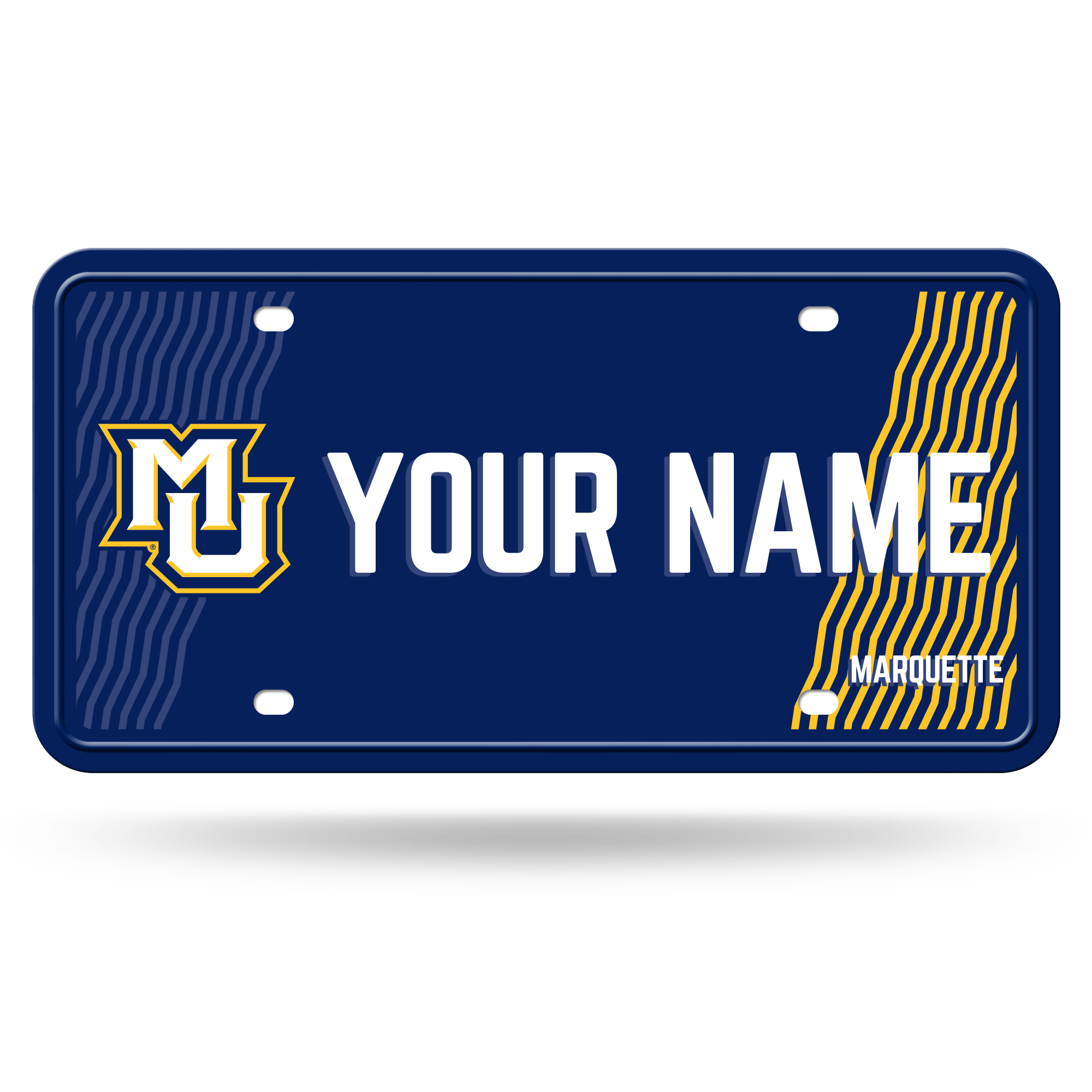 Marquette Golden Eagles 6" x 12" Personalized License Plate