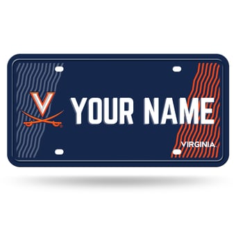 Virginia Cavaliers 6" x 12" Personalized License Plate