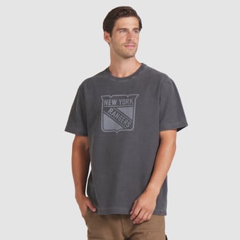 Men's Fanatics Black New York Rangers Made in Canada T-Shirt