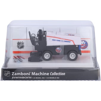 Ilya Sorokin New York Islanders Autographed 1:43 Scale Die-Cast Zamboni