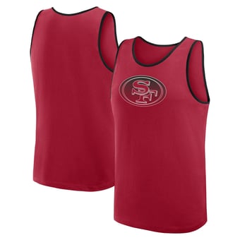 Men's Logo Athletic Scarlet San Francisco 49ers Unmatched Success Tank Top