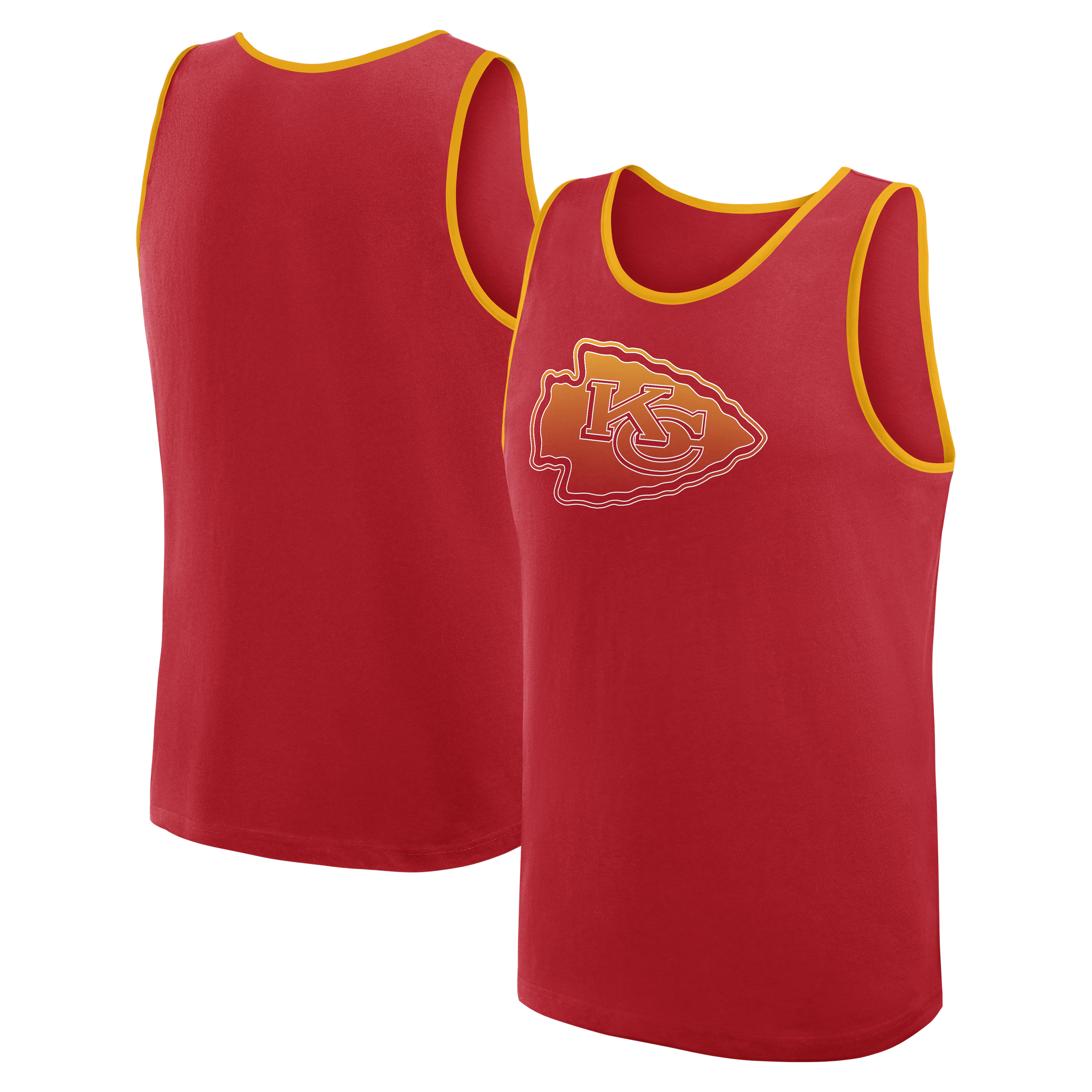 Men's Logo Athletic Red Kansas City Chiefs Unmatched Success Tank Top