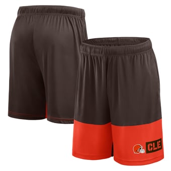 Men's Logo Athletic Brown Cleveland Browns Best of the Best Shorts