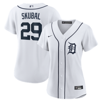 Women's Nike Tarik Skubal White Detroit Tigers Home Replica Player Jersey