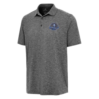 Men's Antigua Heather Black 2025 NBA All-Star Game Par 3 Polo