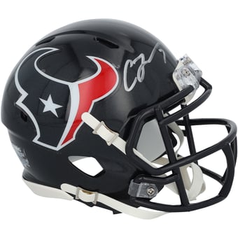 C.J. Stroud Houston Texans Autographed Riddell 2024 Speed Mini Helmet