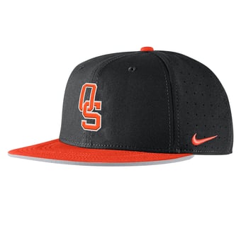Men's Nike Black Oklahoma State Cowboys 2025 On-Field True Dri-FIT Fitted Hat