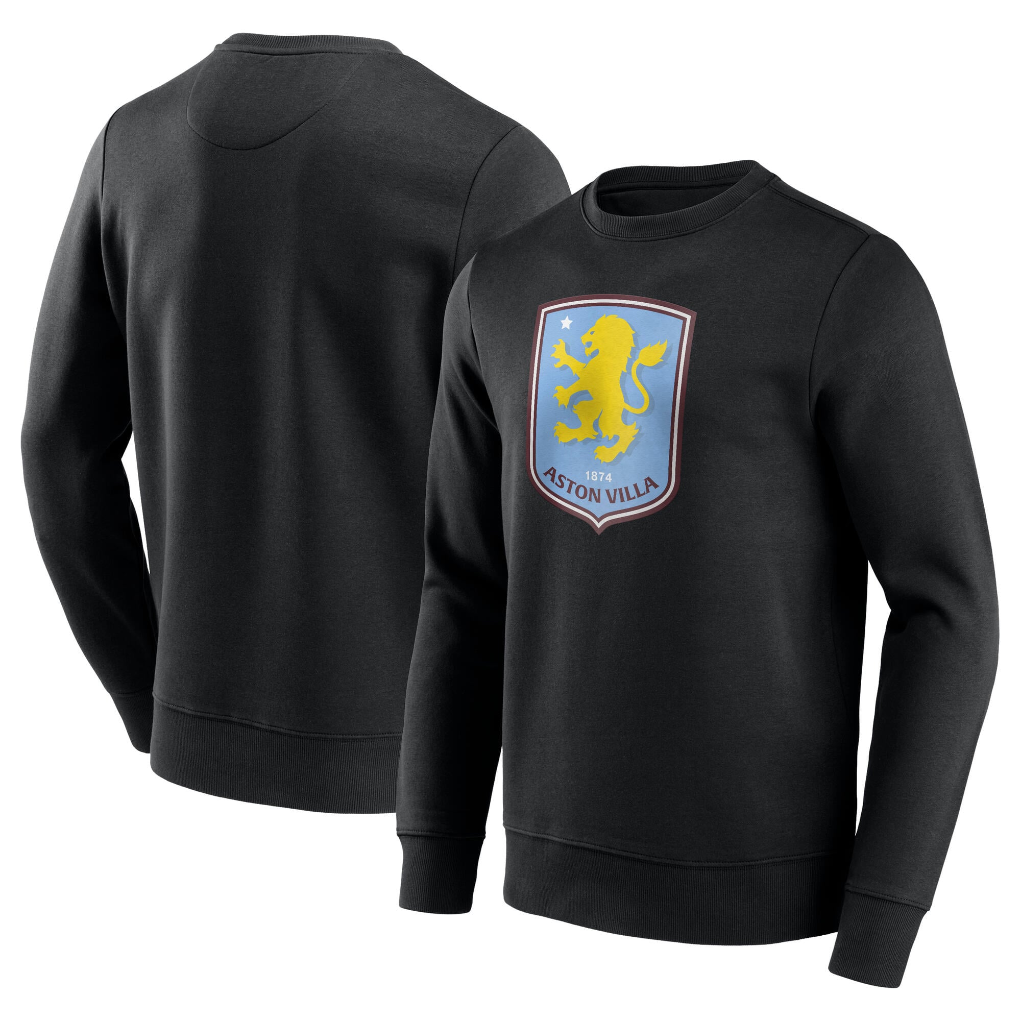 Sweat à capuche à logo graphique principal Aston Villa - Bordeaux - Homme