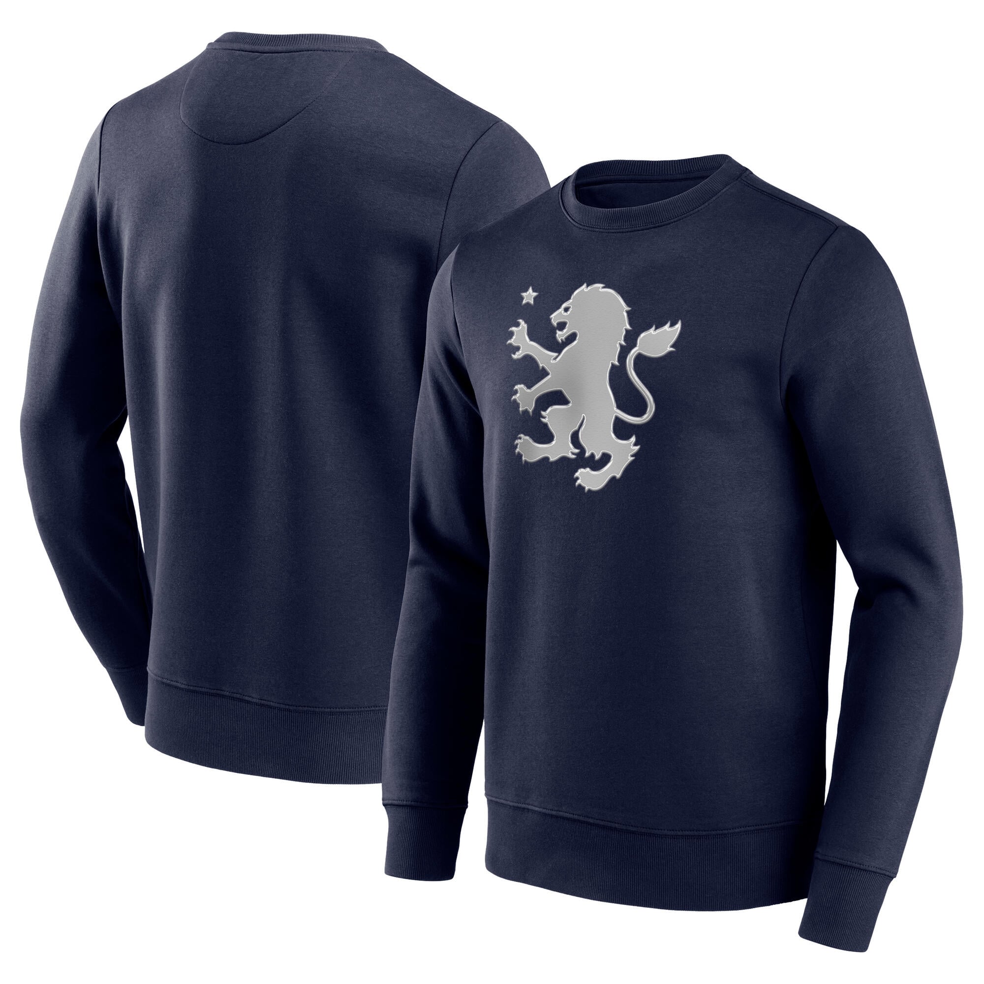 Sweat-shirt ras du cou Aston Villa Chromatic Graphic - Bleu marine - Homme