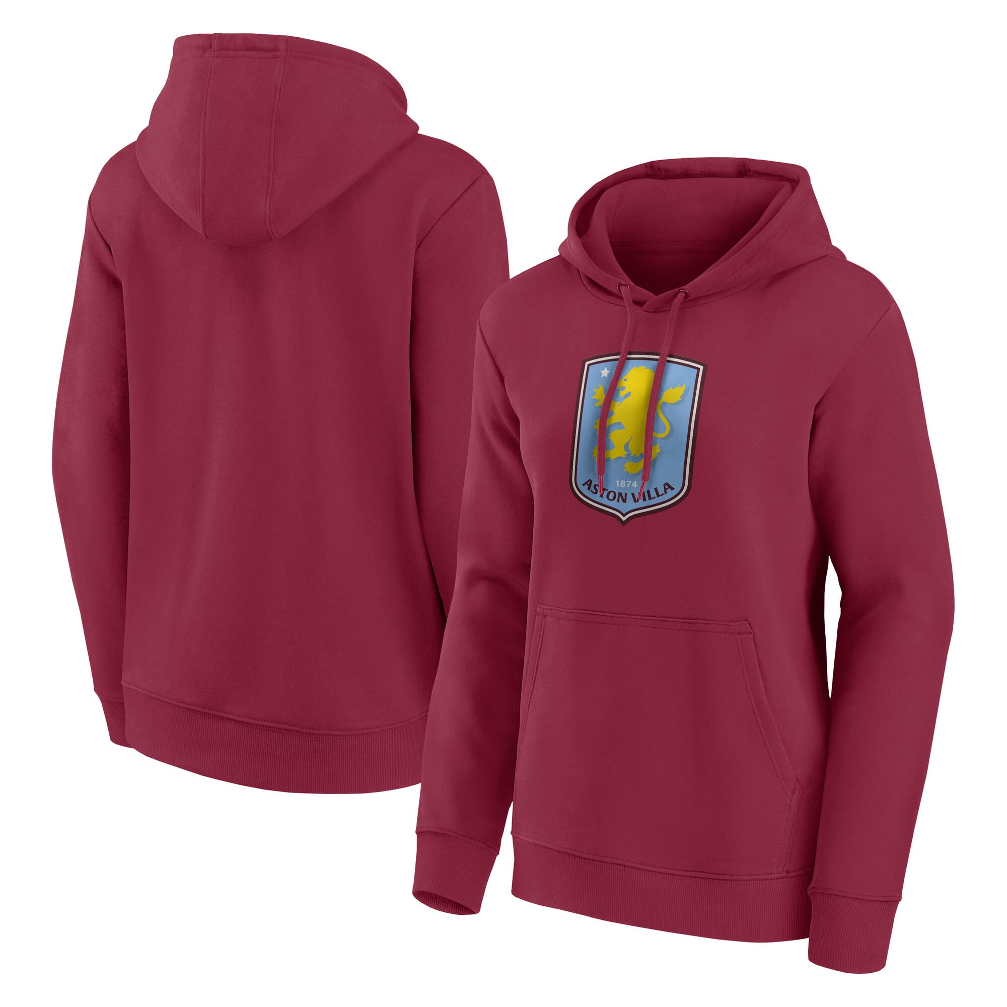 Sudadera con capucha gráfica Aston Villa Primary Logo - Sin color - Mujer