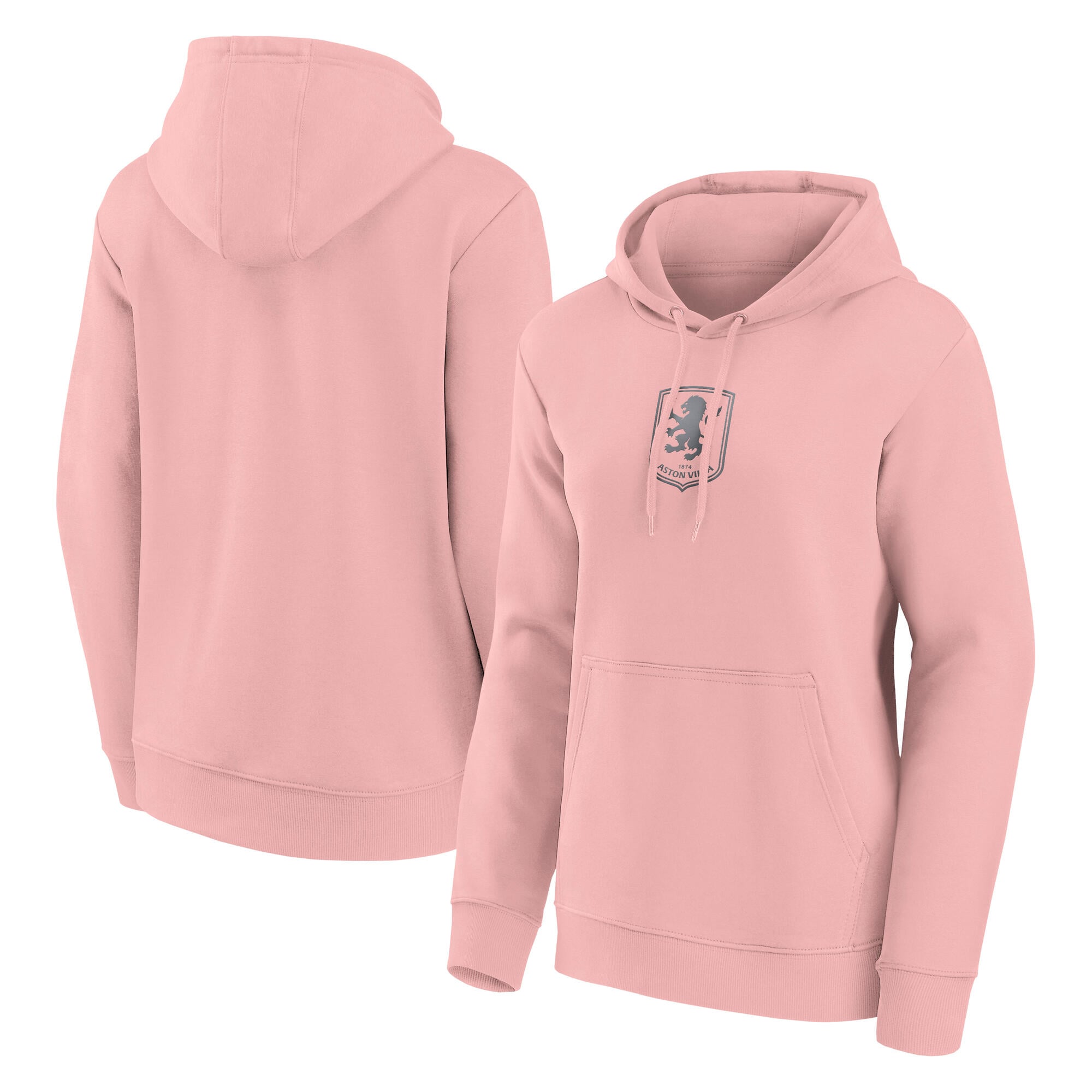Sudadera con capucha gráfica Aston Villa Mono Logo - Rosa - Mujer