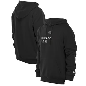 Men's New Era x j-FROST Black Chicago Cubs Pullover Hoodie