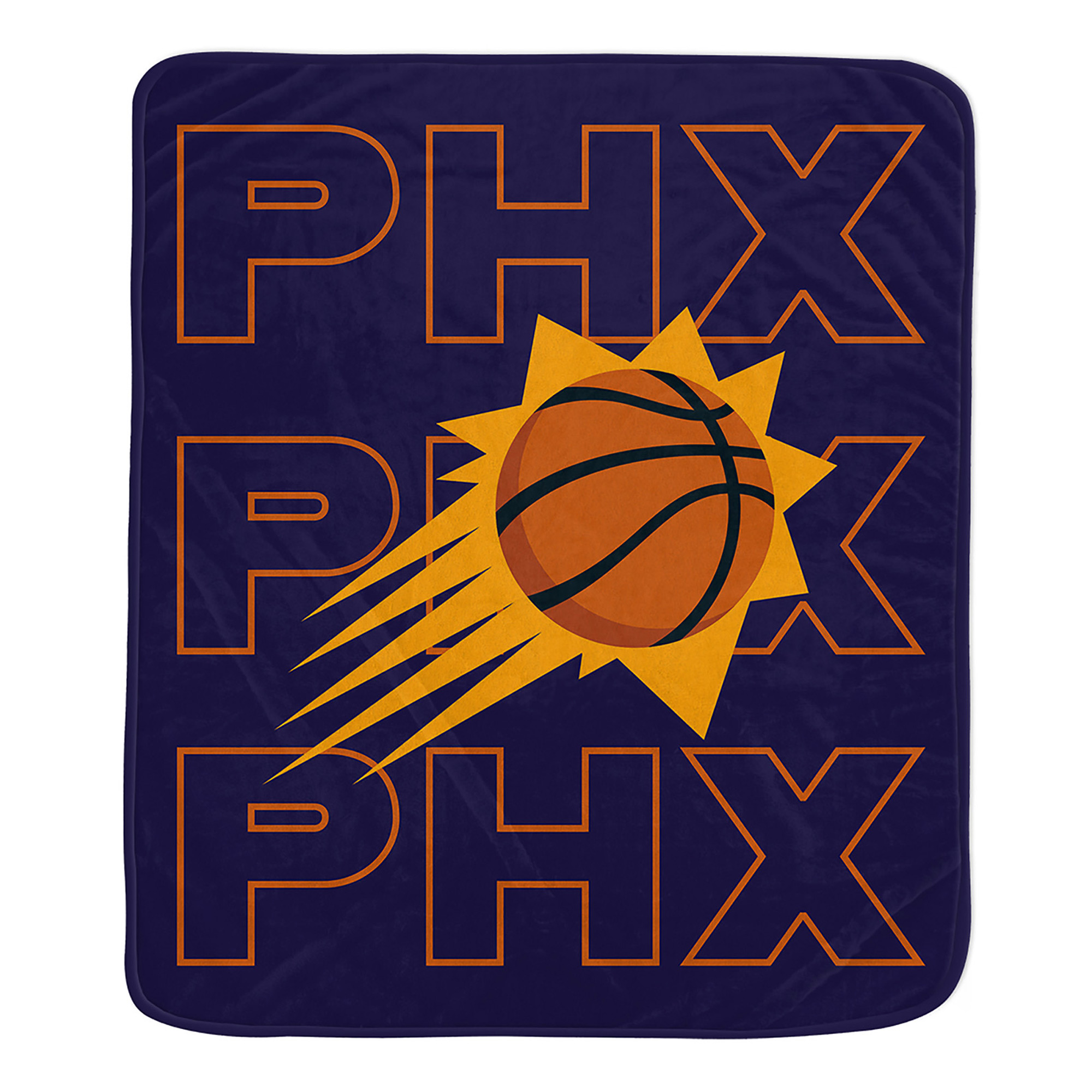 Pegasus  Phoenix Suns 50" x 60" Abbreviation Echo Ultra Soft Blanket