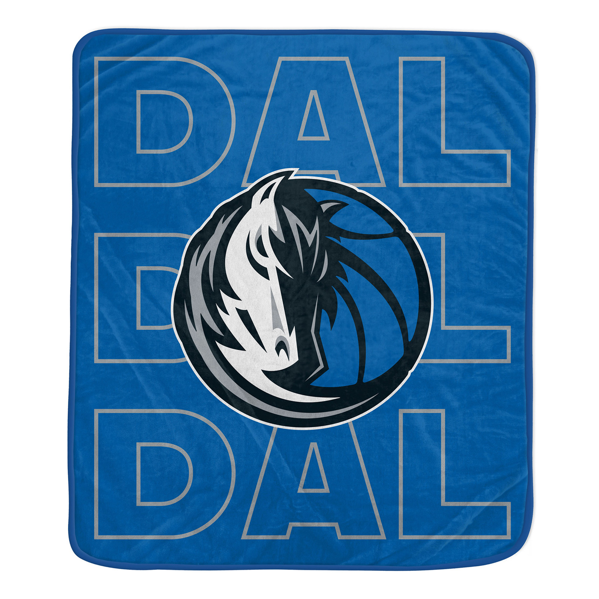 Pegasus  Dallas Mavericks 50" x 60" Abbreviation Echo Ultra Soft Blanket
