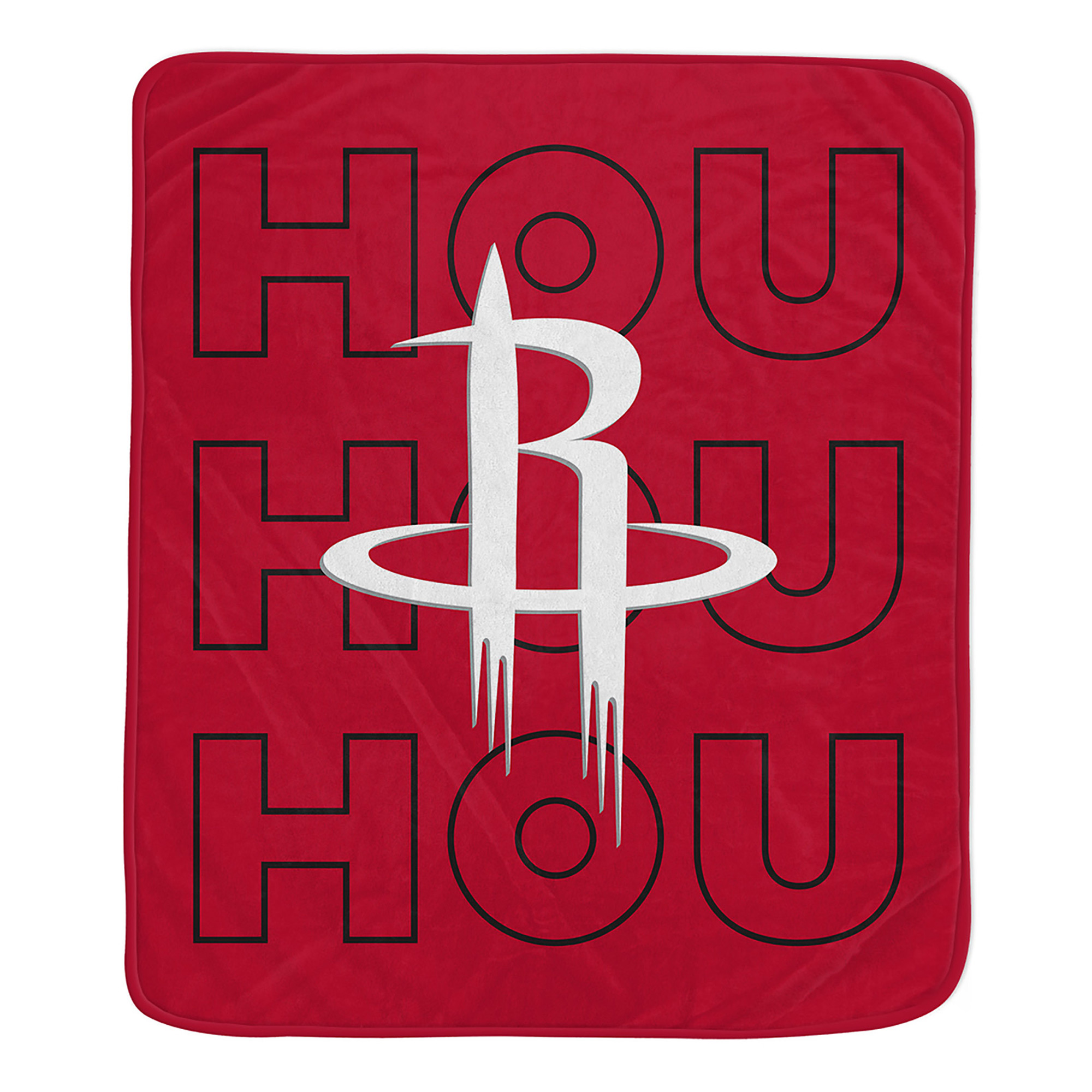 Pegasus  Houston Rockets 50" x 60" Abbreviation Echo Ultra Soft Blanket