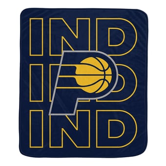 Pegasus  Indiana Pacers 50" x 60" Abbreviation Echo Ultra Soft Blanket