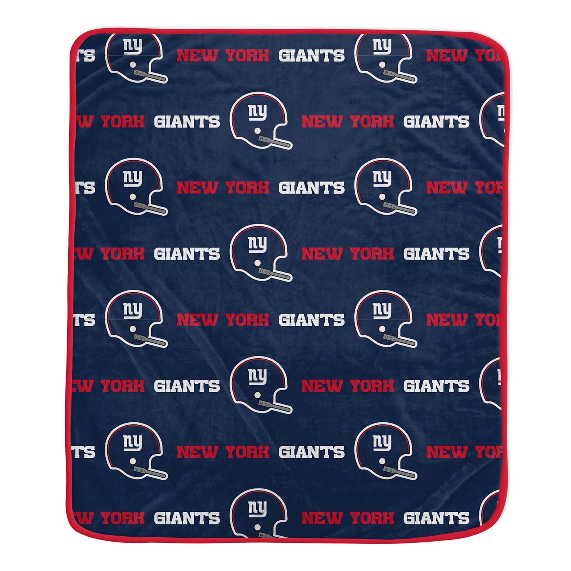 Pegasus New York Giants 60" x 72" Repeat Helmet Wordmark Ultra Soft Blanket