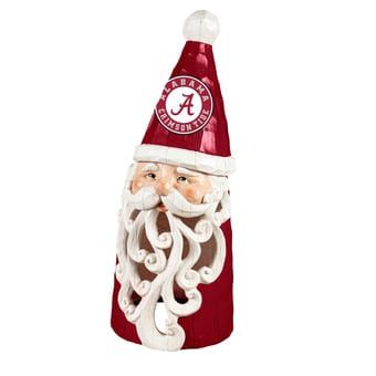 Alabama Crimson Tide 26" LED Santa Garden Statue