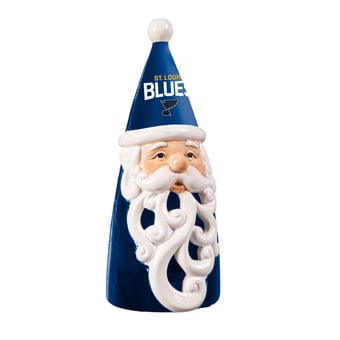 St. Louis Blues 8" LED Santa Statue