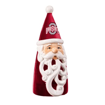 "Ohio State Buckeyes 8"" LED Santa Statue"