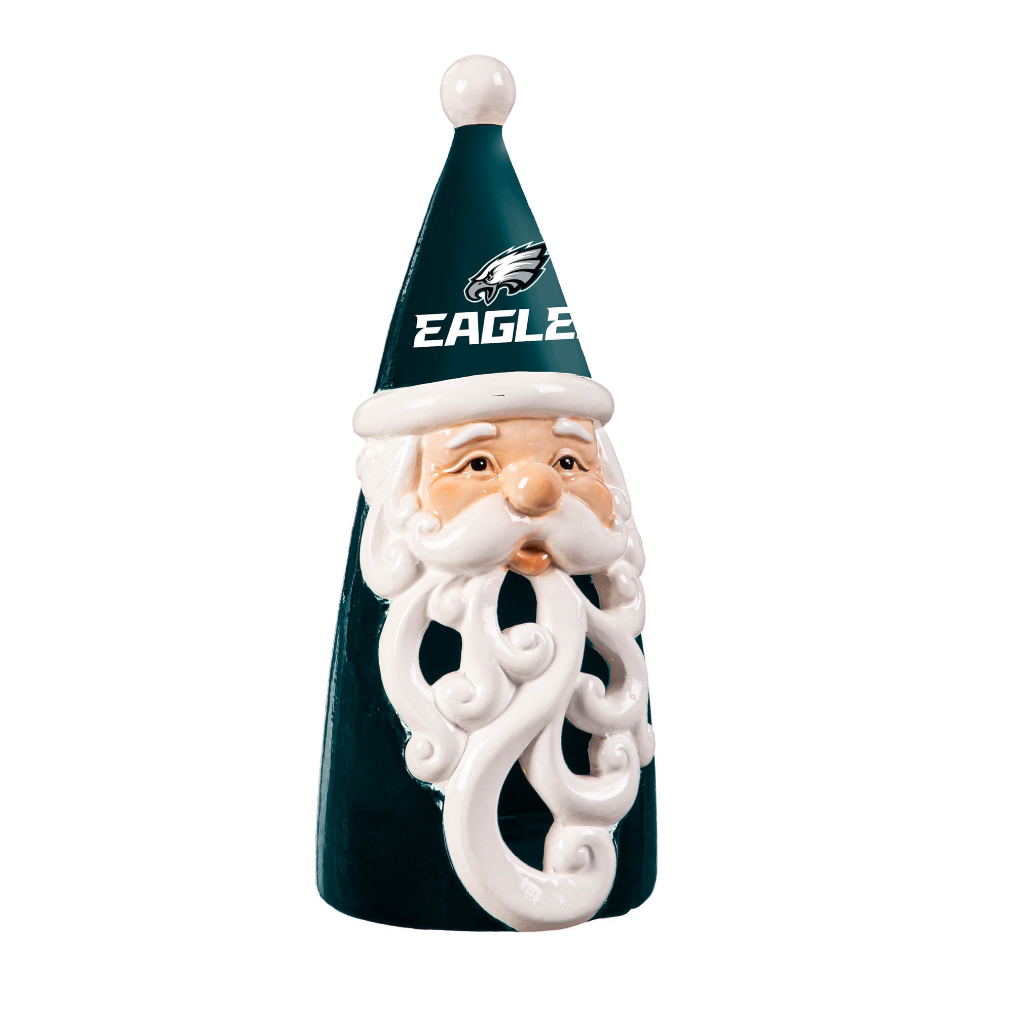 Philadelphia Eagles 8" LED Santa Statue