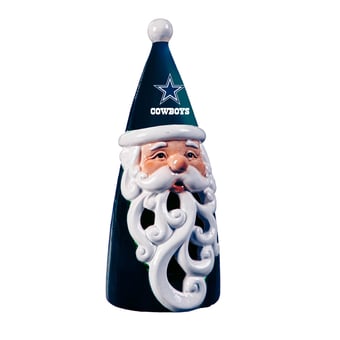 "Dallas Cowboys 8"" LED Santa Statue"