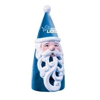 Detroit Lions 8" LED Santa Statue
