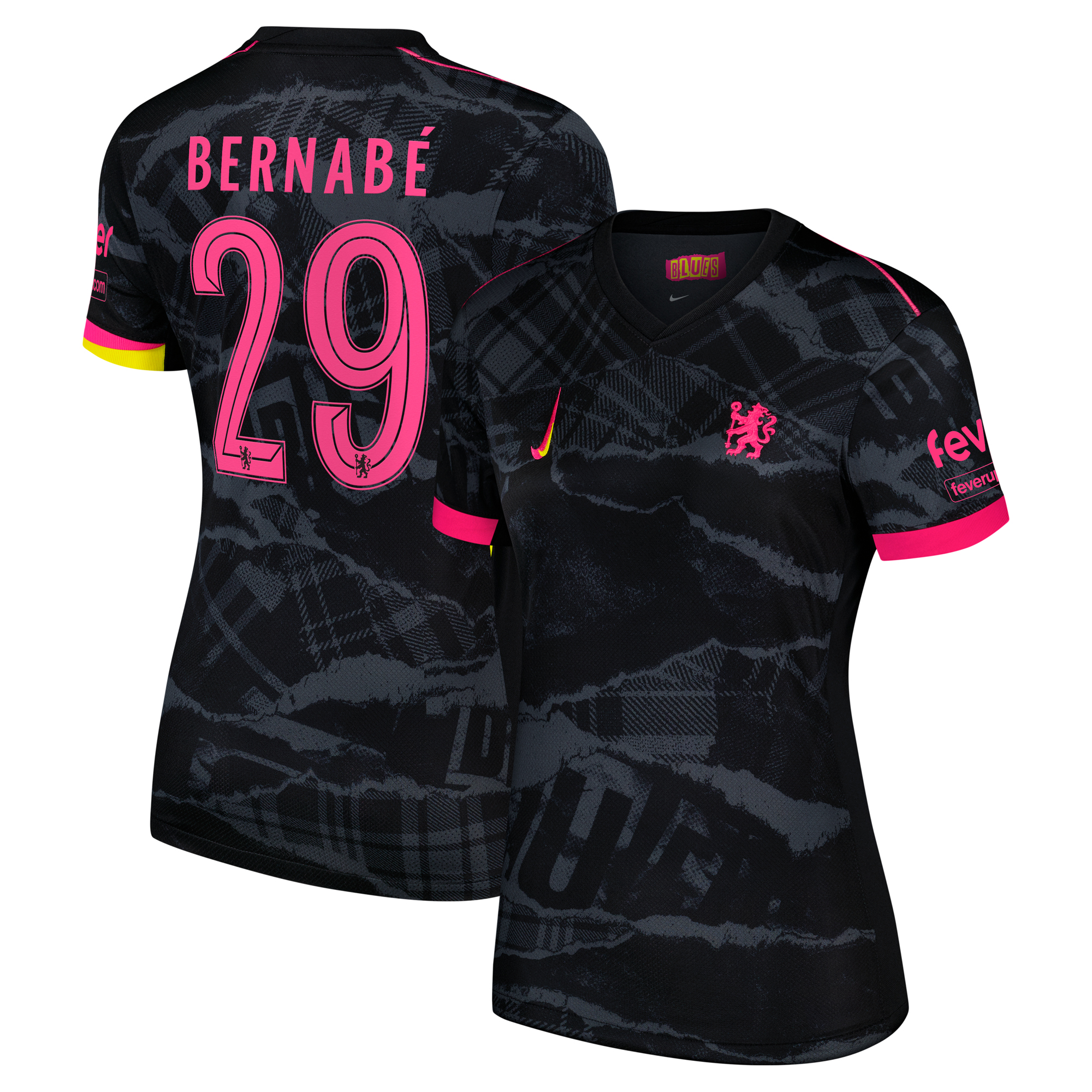 Camiseta Nike Tercera Stadium del Chelsea 2024-25 - Mujer Dorsal de la Copa Bernabé 29