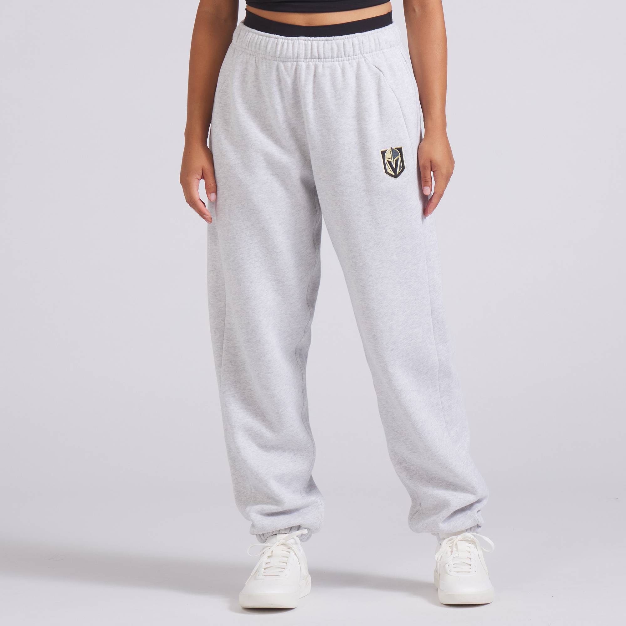 Women's lululemon Heather Gray Vegas Golden Knights Scuba Mid-Rise Oversized Jogger