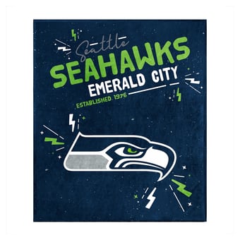 Logo Brands Seattle Seahawks 60" x 70" Plush Throw Blanket