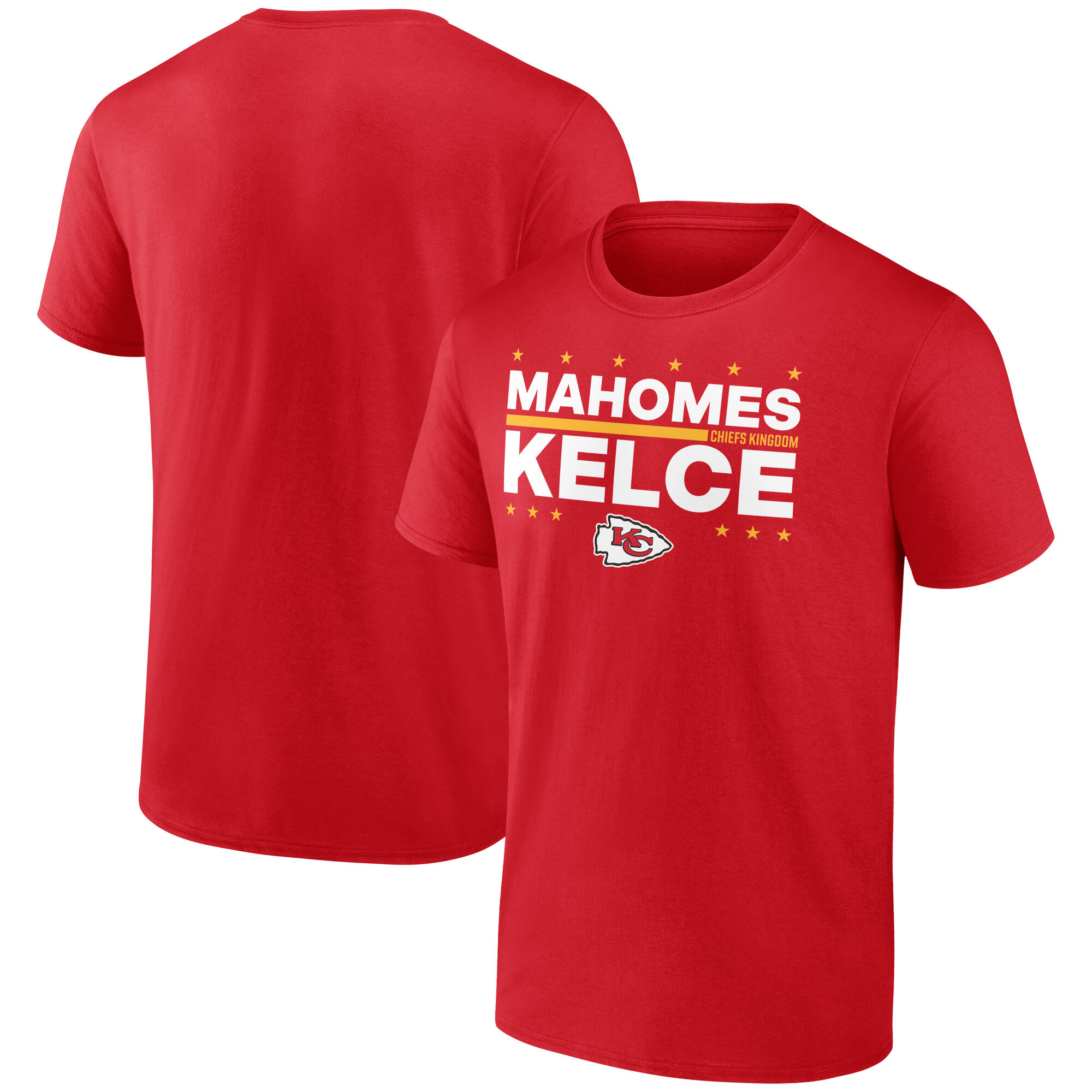 Men’s Patrick Mahomes & Travis Kelce Red Kansas City Chiefs Election Players T-Shirt Men’s Patrick Mahomes & Travis Kelce Red Kansas City Chiefs Election Players T-Shirt