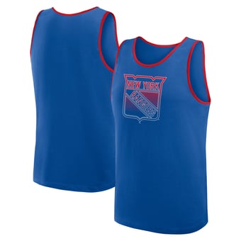 Men's Logo Athletic Blue New York Rangers Unmatched Success Tank Top