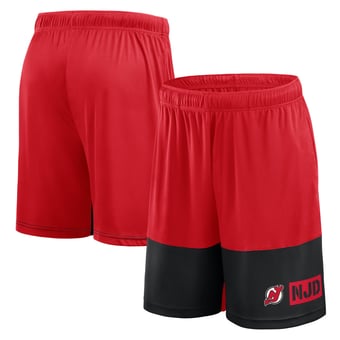 Men's Logo Athletic Red New Jersey Devils Best of the Best Shorts